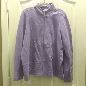 FINAL MARKDOWN Norsport zip front jacket 1x